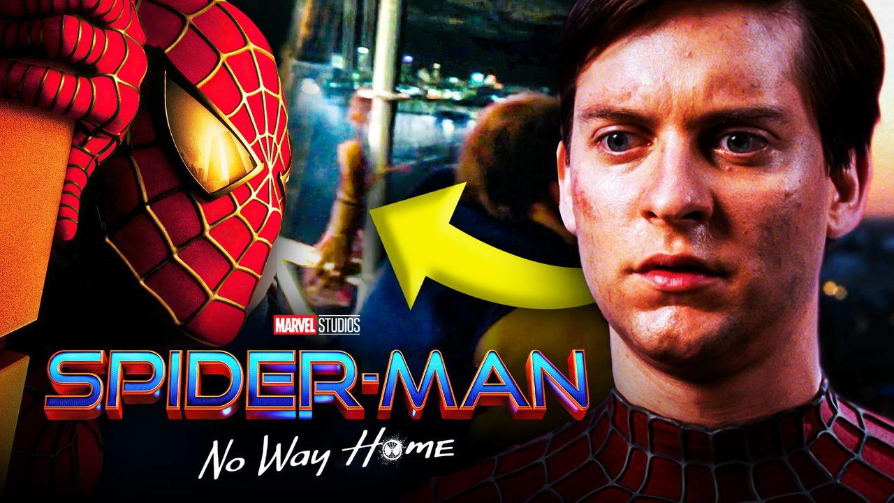 SpiderMan Fans Discover Mystery Hand In No Way Home Trailer (Is It