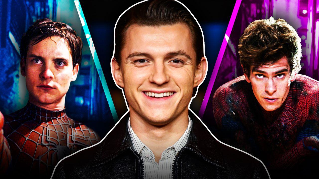 Tom Holland, Tobey Maguire, Andrew Garfield Have 'Spider-Boys