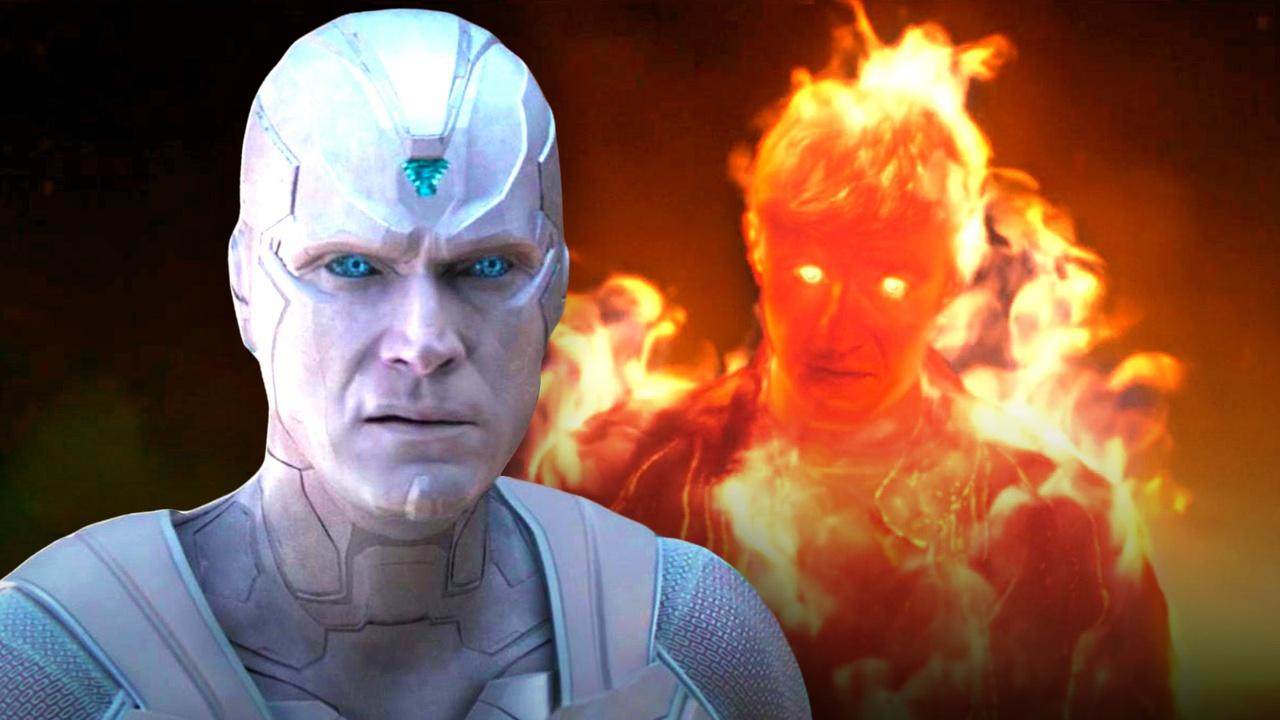 Paul Bettany Vision, VisionQuest, Human Torch.