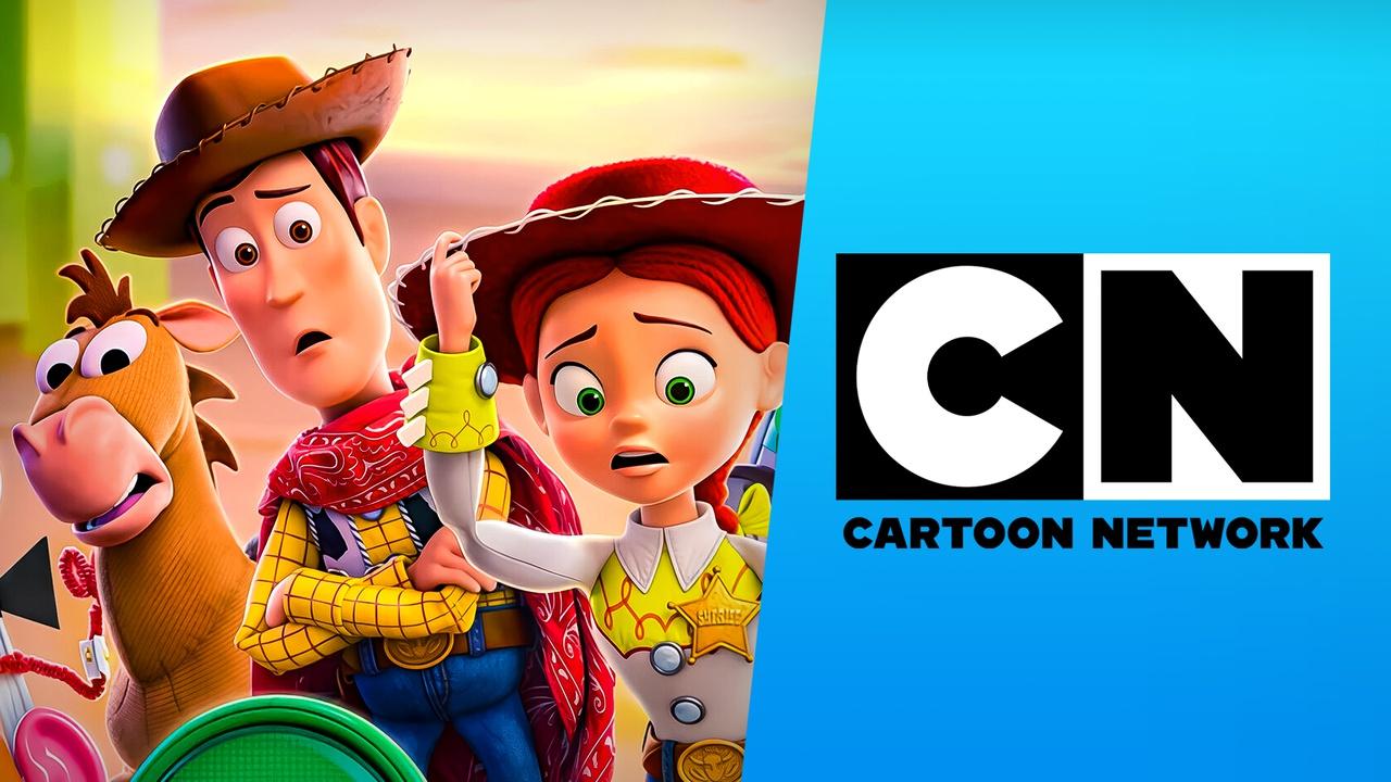 Toy Story 5 poster, Cartoon Network logo