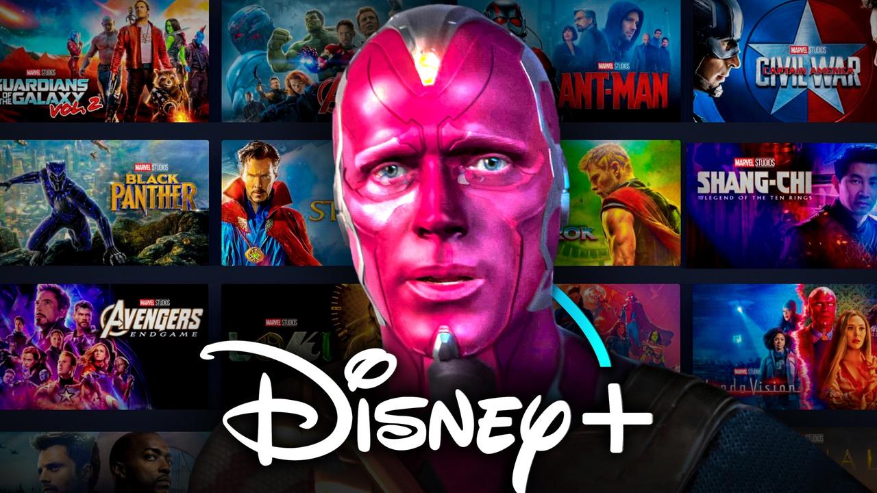 VisionQuest Vision, MCU movie and show timeline order, Disney Plus logo