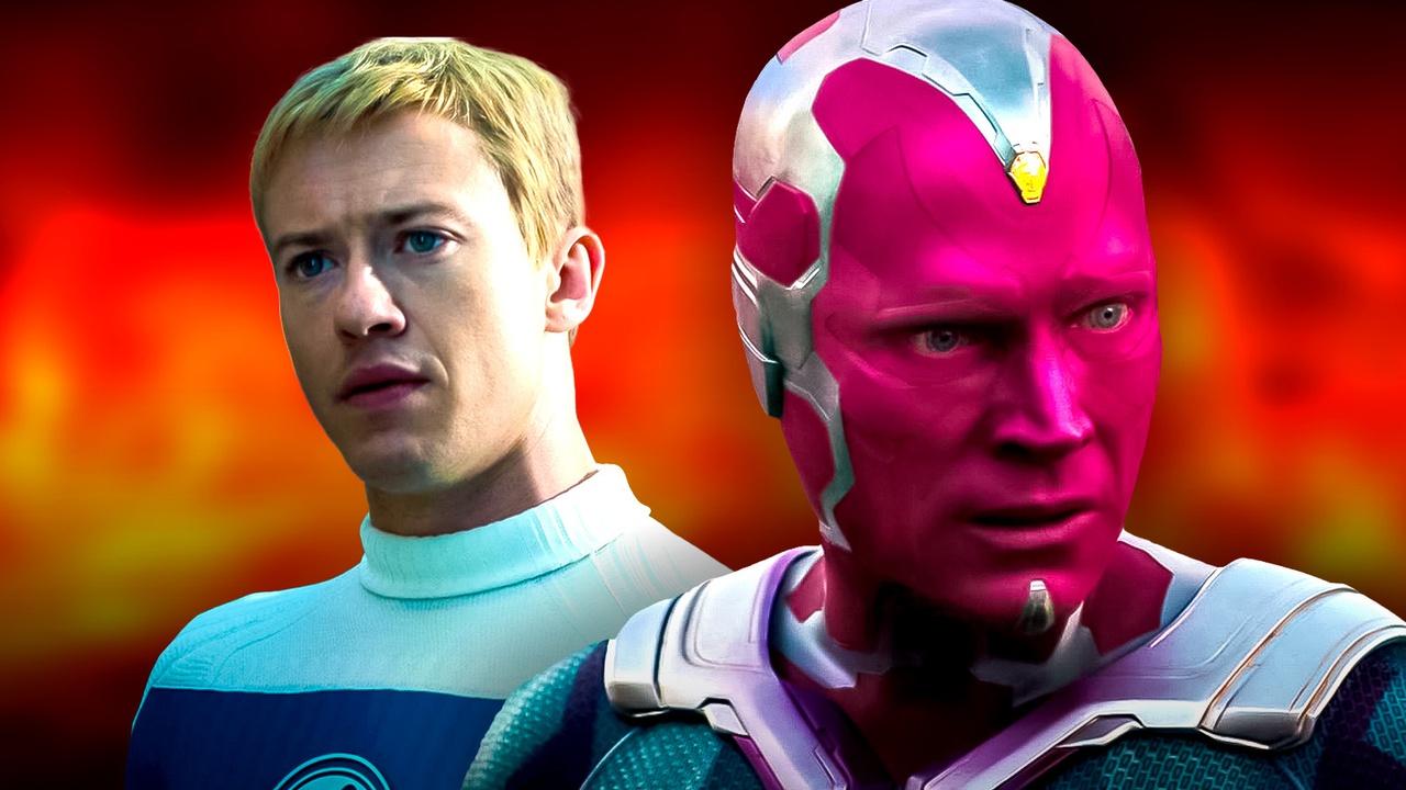 VisionQuest, Paul Bettany Vision, Joseph Quinn Human Torch.