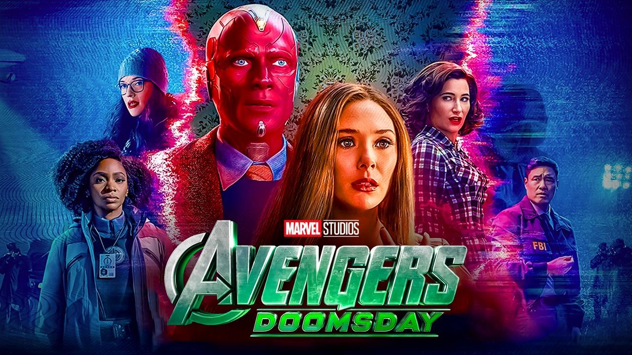 WandaVision poster, Avengers Doomsday logo