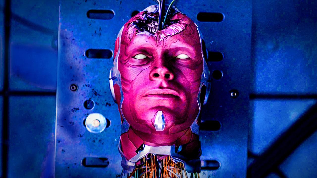 Vision head in WandaVision
