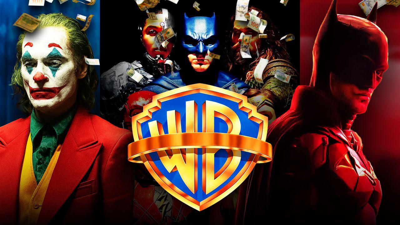 Warner Bros. logo, Joker, Batman