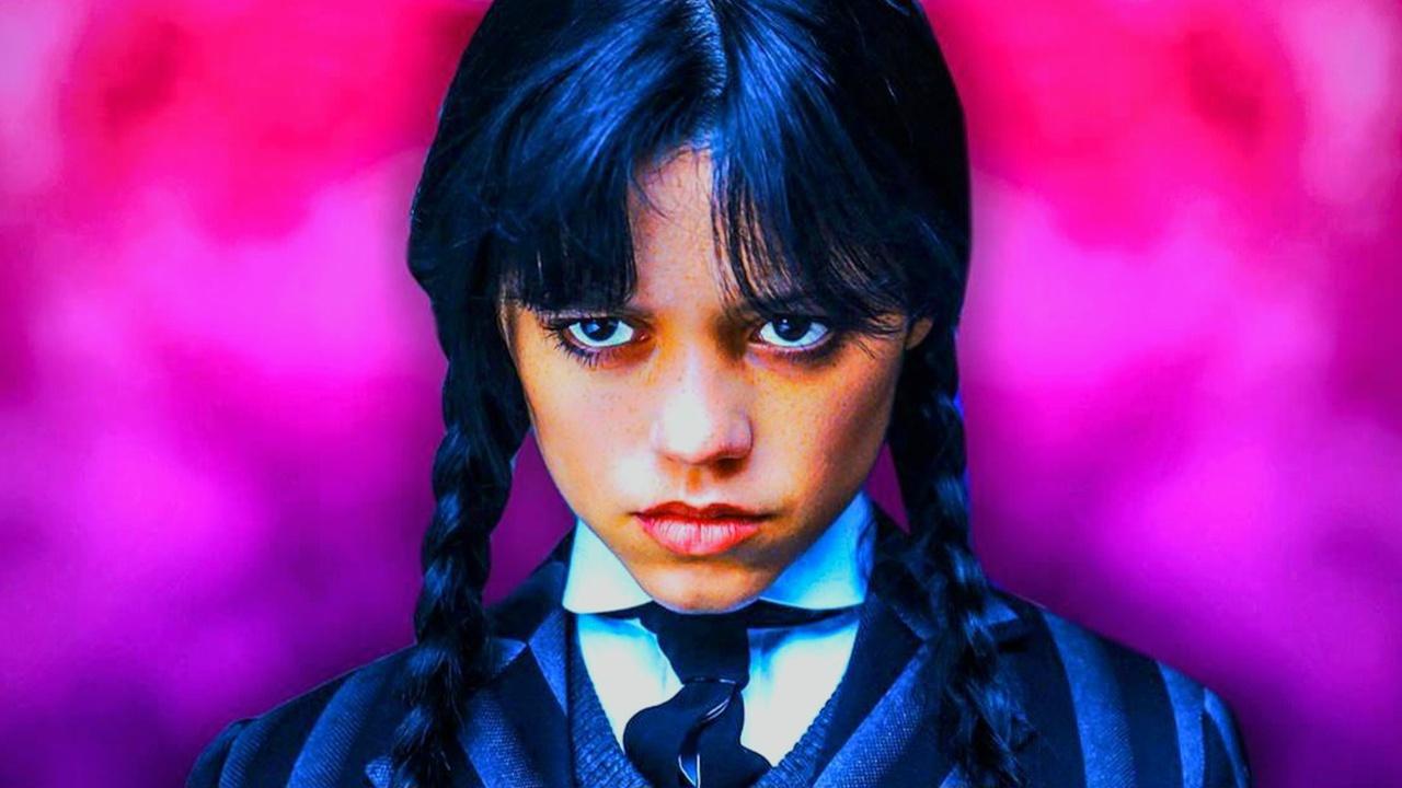 Wednesday Addams, portrayed by Jenna Ortega
