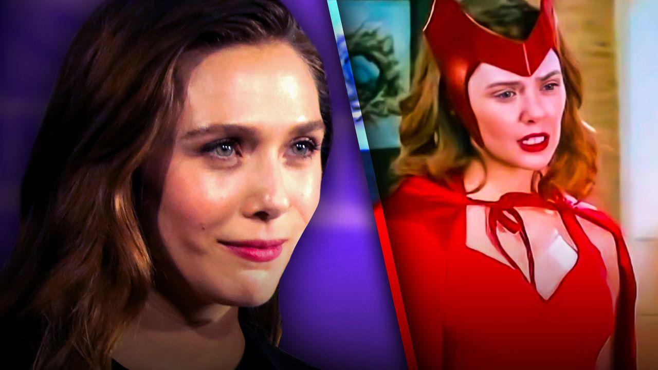 Wandavision Elizabeth Olsen Fought For Scarlet Witchs Comic Accurate Costume 