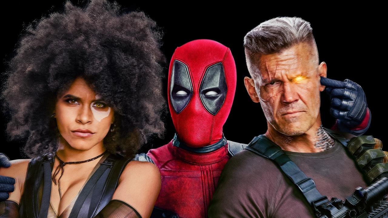 Live-action Domino, Deadpool, and Cable.