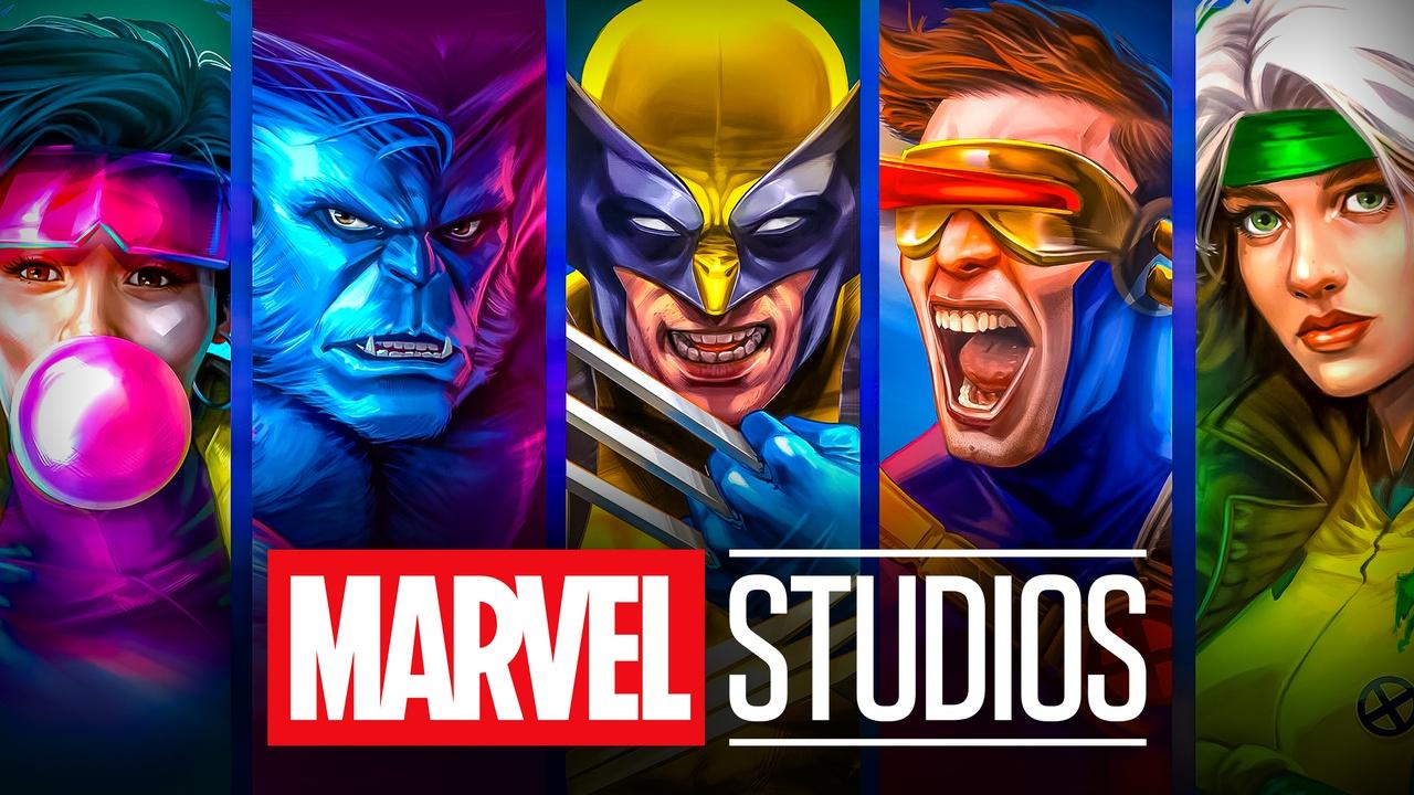 X-Men heroes, Marvel Studios logo