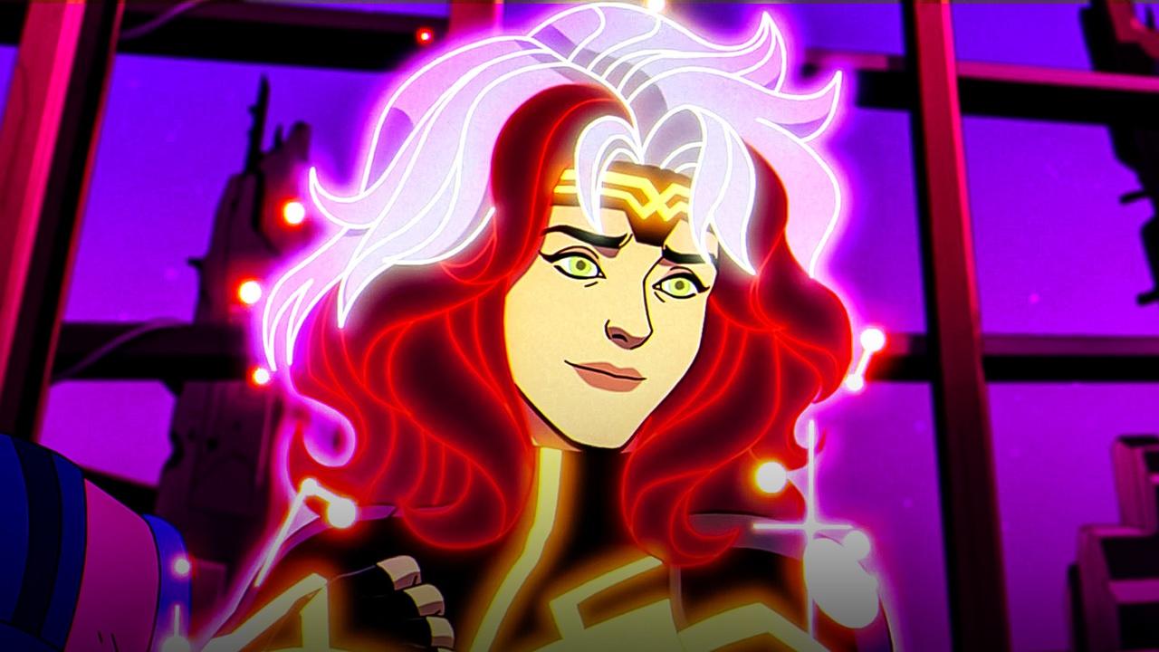 Rogue glowing in 'X-Men '97' Season 2.
