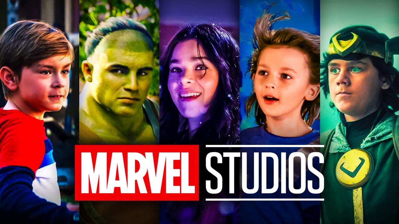 Marvel Studios logo, Young Avengers superheroes in the MCU