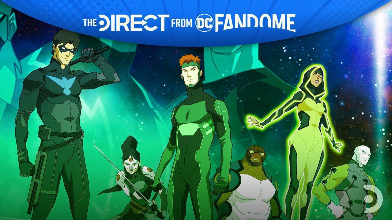 Young Justice, DC FanDome header