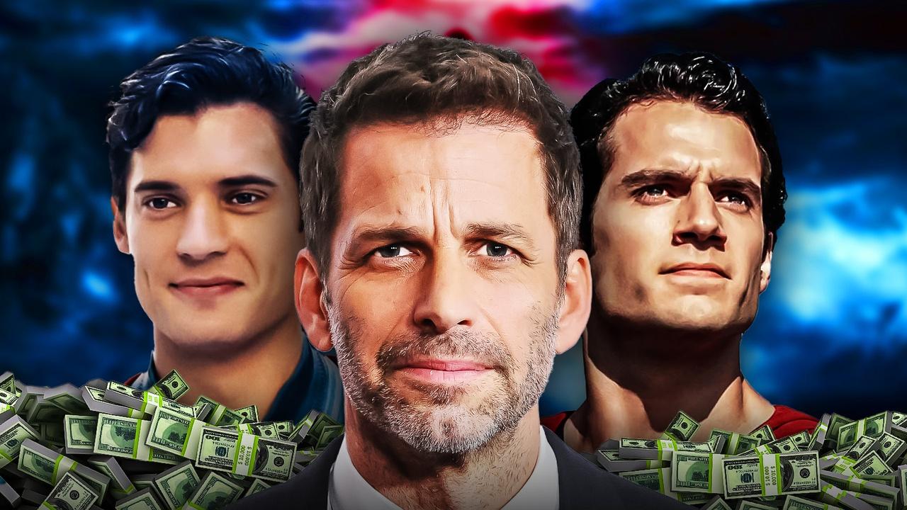 David Corenswet and Henry Cavill Superman, Zack Snyder