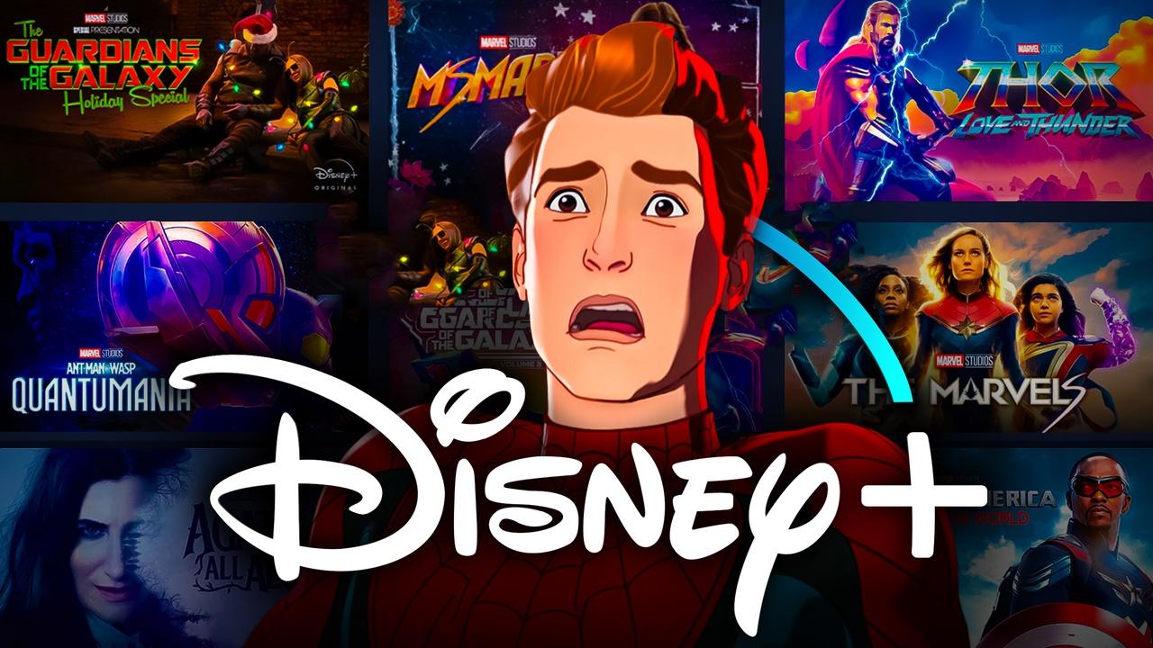 Marvel Zombies Peter Parker Spider-Man, Disney Plus logo