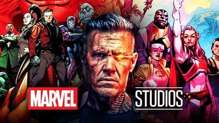 Excalibur X-Men team, Cable, Marvel Studios logo.