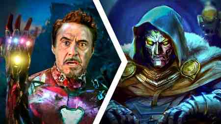 Tony Stark in Avengers Endgame, Doctor Doom Avengers 5 art
