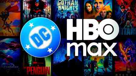 DC and HBO Max symbols