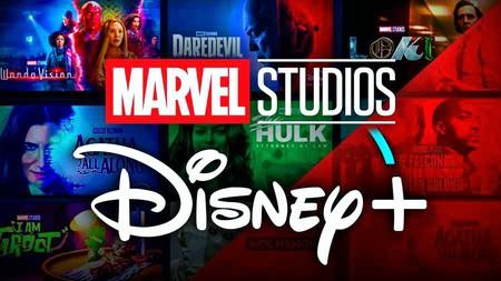 Marvel Studios and Disney Plus posters