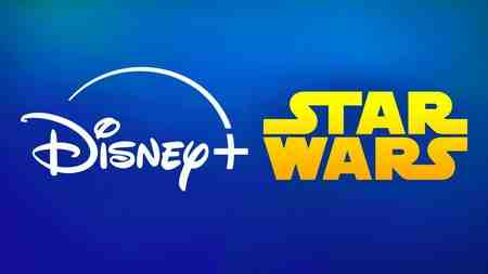 Disney Plus and Star Wars logos