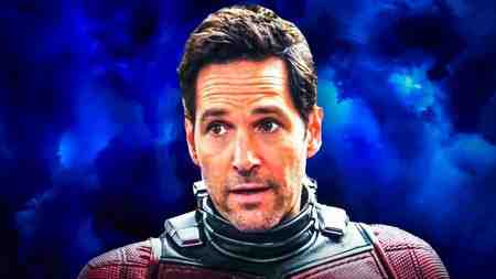 Paul Rudd as Ant-Man with no helmet