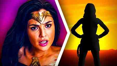 Wonder Woman, played by Gal Gadot, Female character silhouette