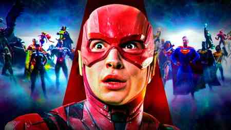 The Flash, Justice League movie heroes