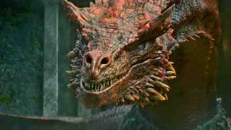 Dragon in HBO's House of the Dragon series