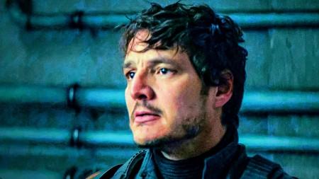 Pedro Pascal as The Mandalorian unmasked in Disney+ series