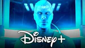 Vision in VisionQuest prequel, Disney Plus logo