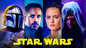Star Wars Mandalorian, Starfighter, Rey, Sith, Star Wars logo