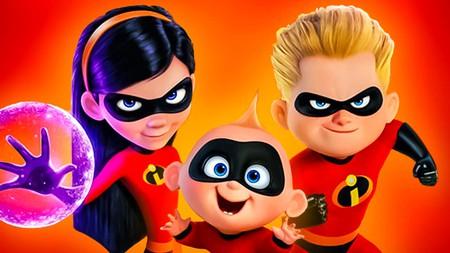 Disney's Incredibles superheroes Violet, Dash, and Jack-Jack