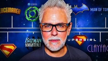 James Gunn, DC Studios movies and show logos