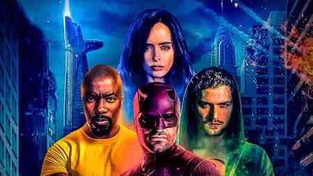 Daredevil Born Again Netflix Actors together