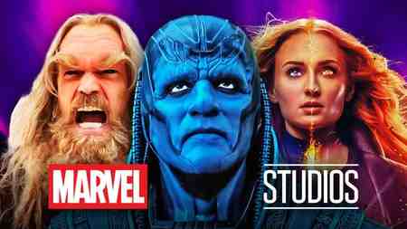 X-Men movie villains Sabretooth, Apocalypse, Jean Grey