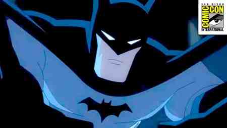 Batman jumping at camera.