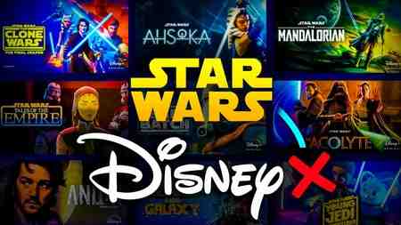 Disney+ star Wars line-up posters