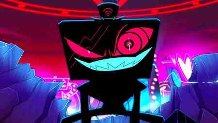 Hazbin Hotel's Vox looking scary