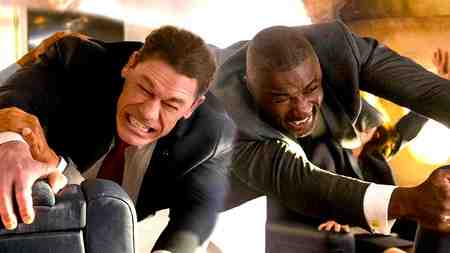 John Cena and Idris Elba in Heads of State