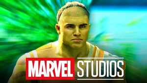 Skaar alongside Marvel Studios' logo.