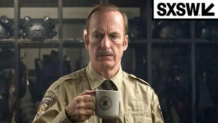 Bob Odenkirk in Nobody; SXSW logo.