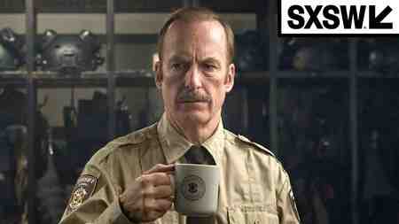 Bob Odenkirk in Nobody; SXSW logo.