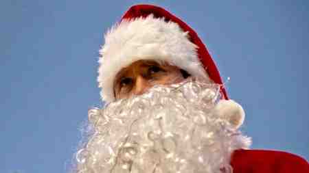 Silent Night, Deadly Night actor in Santa Claus outfit.