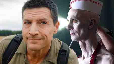 Danny and an alien in Operation Taco Gary's.