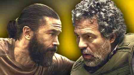 Tom Pelphrey and Mark Ruffalo in Task