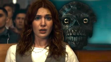 Whistle star Sophie Nélisse as Ellie and the Aztec death whistle.