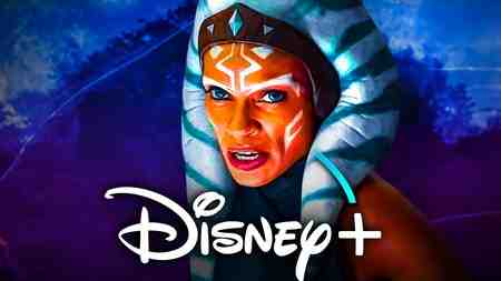 Rosario Dawson as Ahsoka, Disney Plus logo