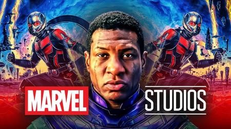 Jonathan Majors Kang, Ant-Man and the Wasp: Quantumania, Marvel Studios Logo.