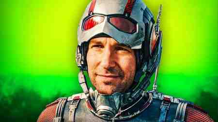 Paul Rudd as Ant-Man.