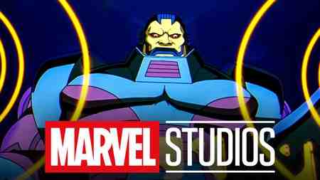 Animated Apocalypse with Marvel Studios logo.
