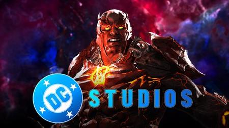 DC Studios logo, video game version of Antaan.